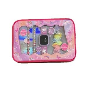 Hot Focus Time to Chill Girls Touch Screen LED Digital‎ Watch Accessory Kit NWT